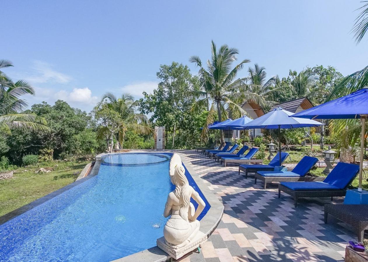 Penida Sunset Ocean View Bungalows Sakti Bagian luar foto