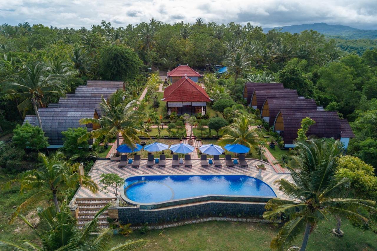 Penida Sunset Ocean View Bungalows Sakti Bagian luar foto