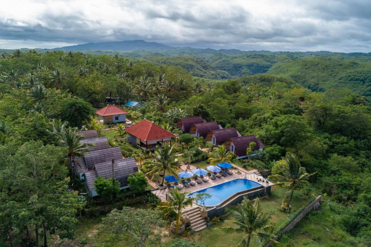 Penida Sunset Ocean View Bungalows Sakti Bagian luar foto
