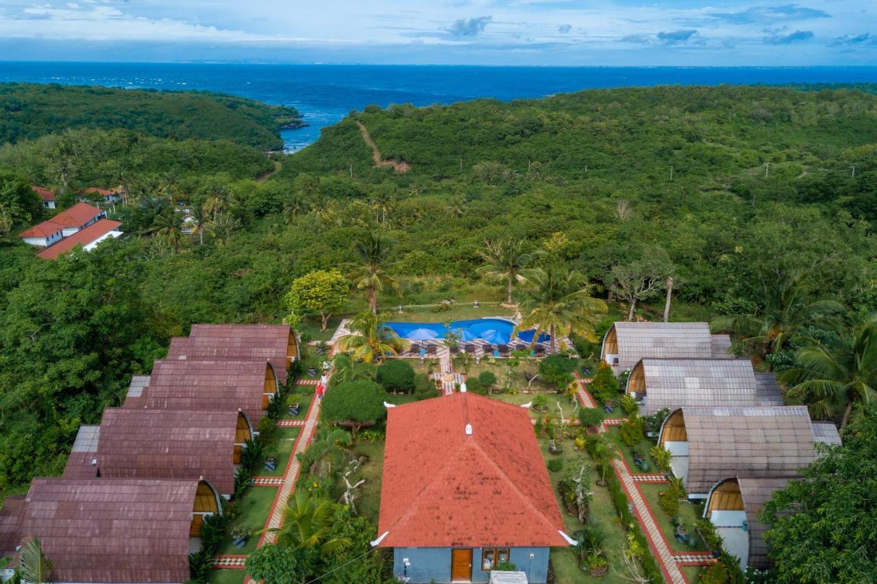 Penida Sunset Ocean View Bungalows Sakti Bagian luar foto