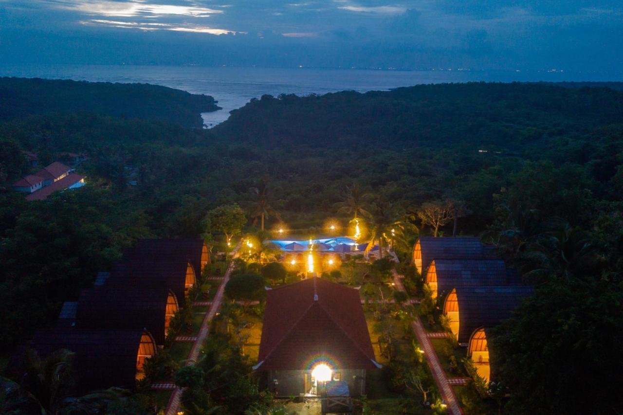 Penida Sunset Ocean View Bungalows Sakti Bagian luar foto