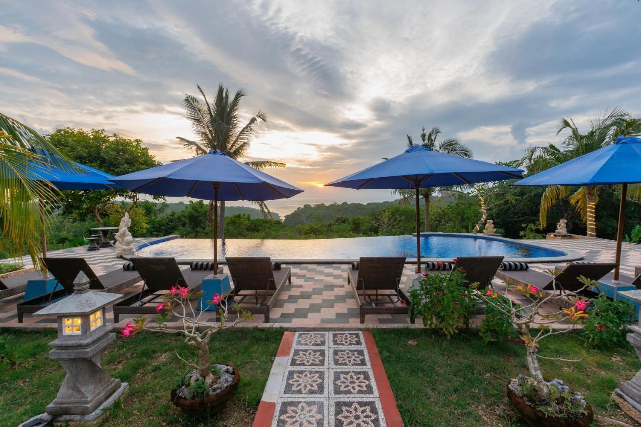 Penida Sunset Ocean View Bungalows Sakti Bagian luar foto