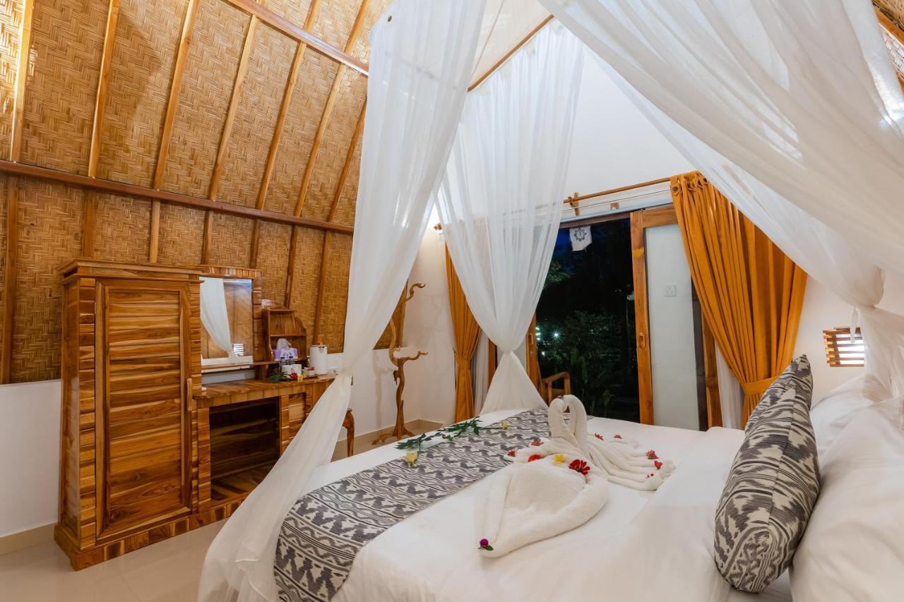 Penida Sunset Ocean View Bungalows Sakti Bagian luar foto