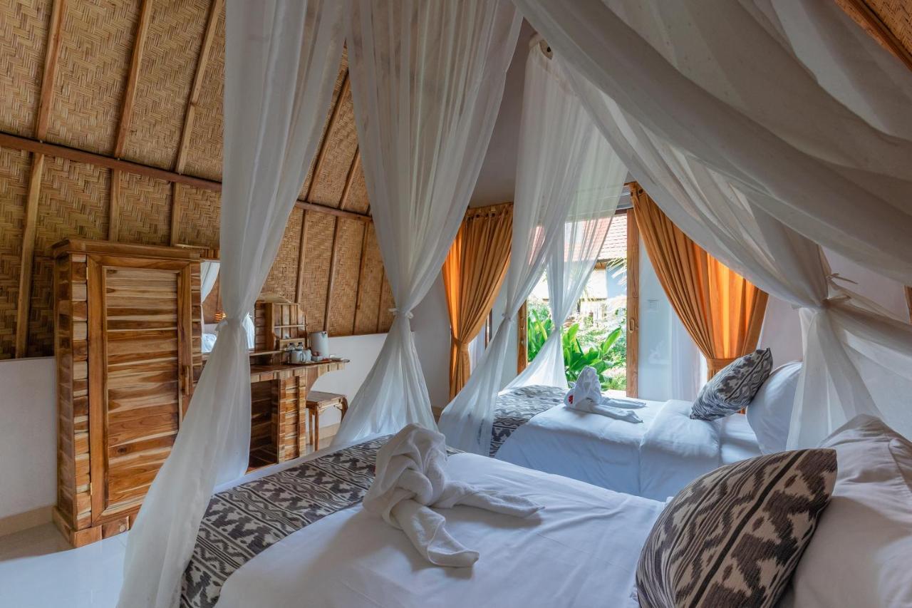 Penida Sunset Ocean View Bungalows Sakti Bagian luar foto