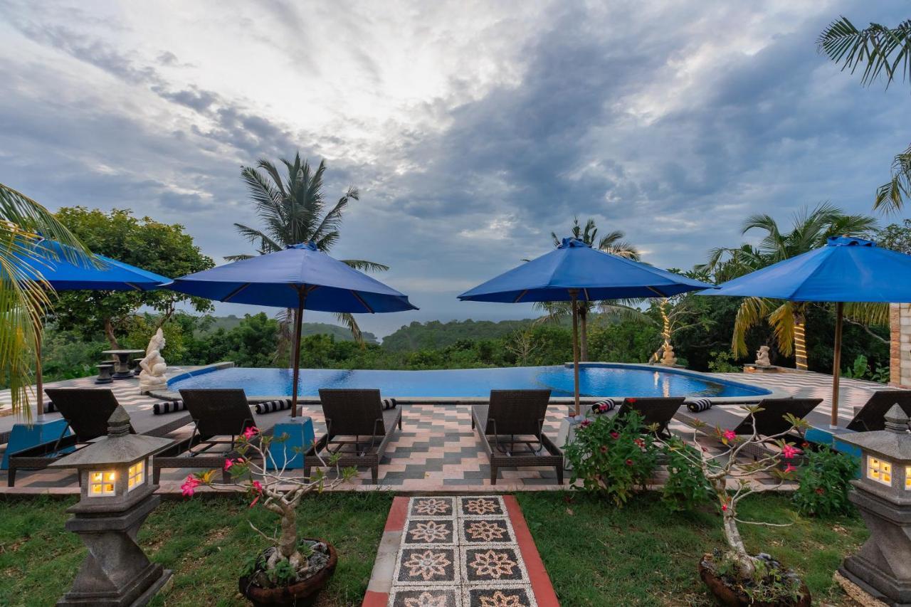 Penida Sunset Ocean View Bungalows Sakti Bagian luar foto