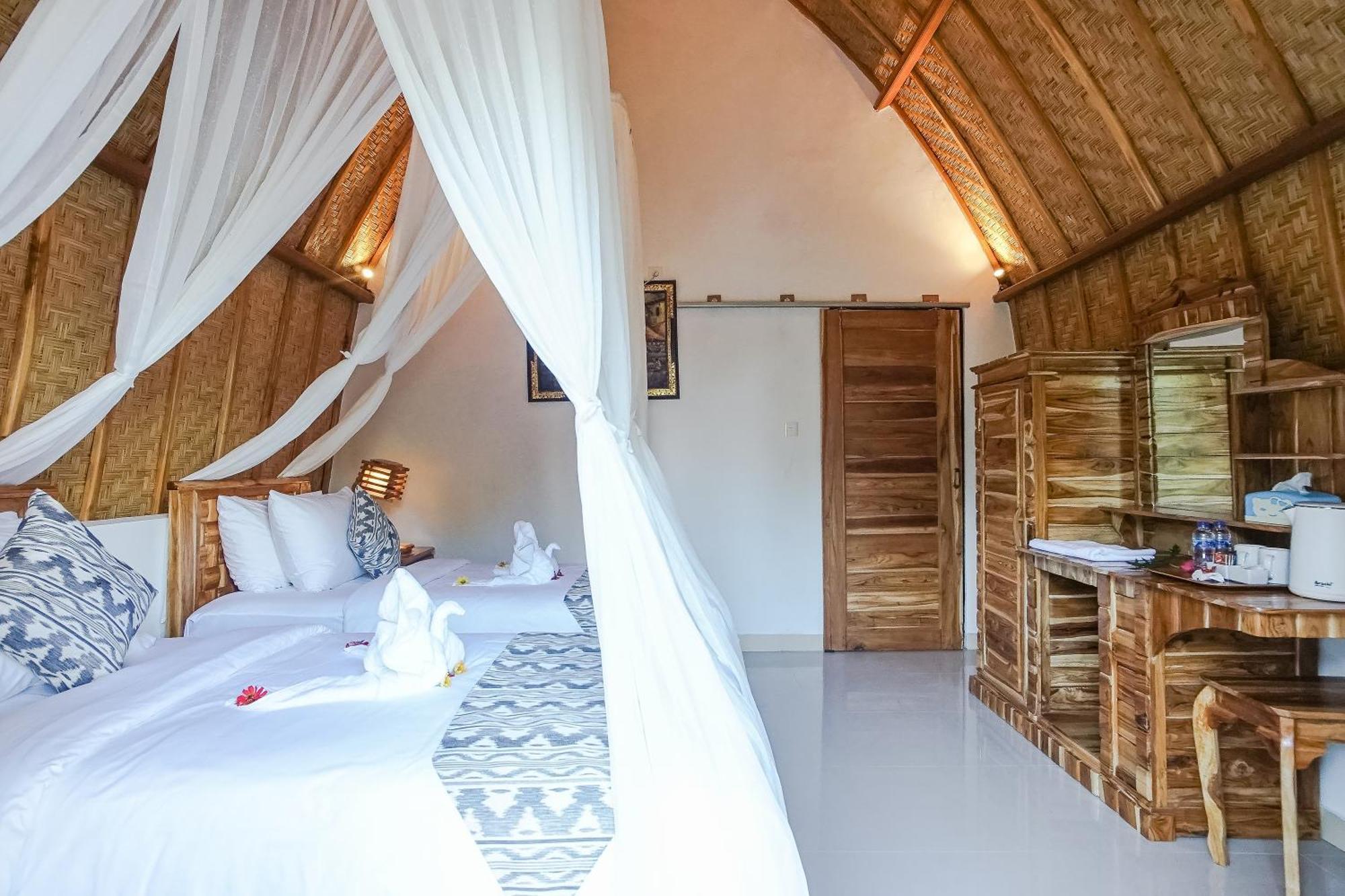 Penida Sunset Ocean View Bungalows Sakti Bagian luar foto